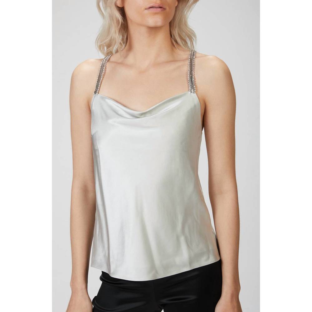 NEW CAMI NYC felicity cami in silver